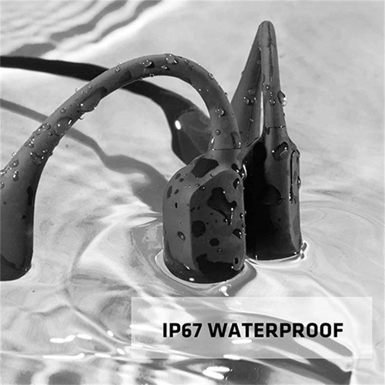 Waterproof Bone Conduction Headphones - Stereo Bluetooth Wireless for Ultimate Comfort and Sound Quality