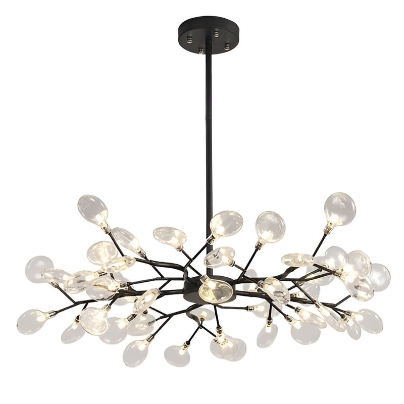 Nordic Branches Metal & Acrylic Chandelier - Modern Hanging Ceiling Light Fixture