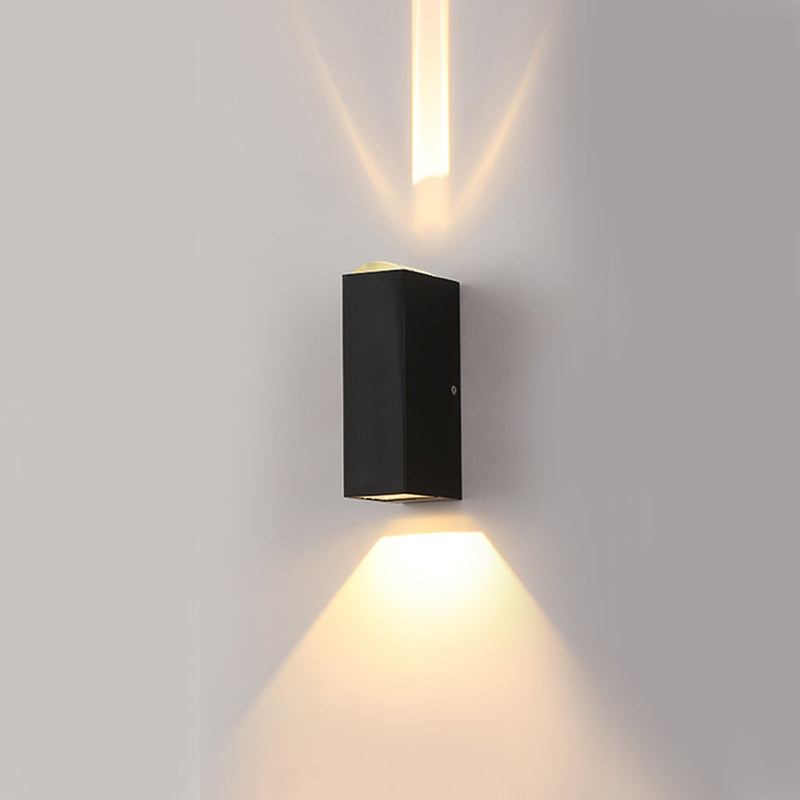 Waterproof Multipurpose Up & Down Outdoor Wall Spotlight - Versatile LED Lighting for Patios, Gardens, and Entryways