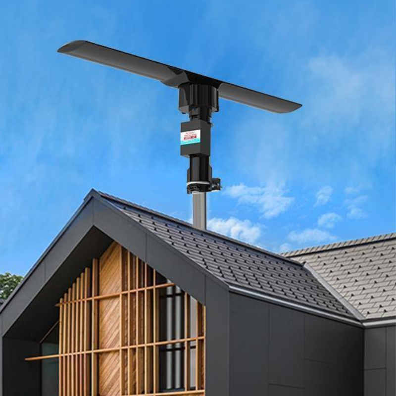 Long Range Omnidirectional Outdoor HD TV Signal Booster Antenna - 990 Miles Range for Enhanced Reception