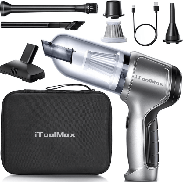 3-in-1 Cordless Brushless Car Vacuum Cleaner - Powerful, Portable & Versatile for Ultimate Car Cleaning