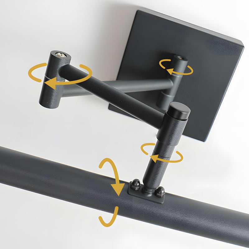40'' Adjustable Swing Arm Bathroom Vanity Light - Elegant Matte Finish for Modern Decor