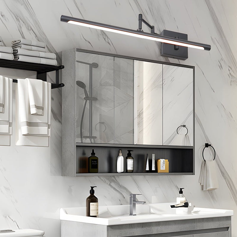 40'' Adjustable Swing Arm Bathroom Vanity Light - Elegant Matte Finish for Modern Decor