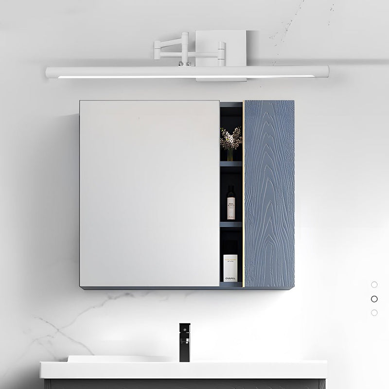 40'' Adjustable Swing Arm Bathroom Vanity Light - Elegant Matte Finish for Modern Decor