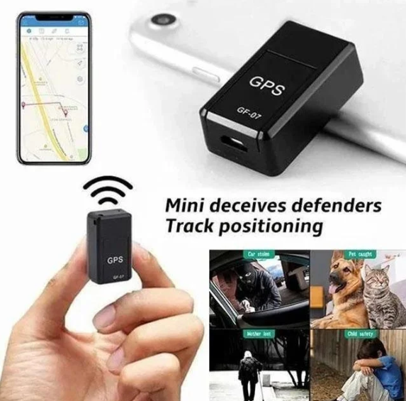 Compact Magnetic GPS Tracker - Worldwide Real-Time Location Tracking Device