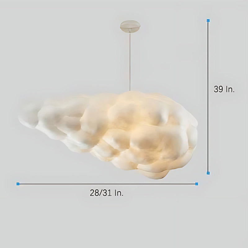 Modern Cloud-Shaped Pendant Light | Artistic Hanging Lamp for Kitchen Island & Home Decor