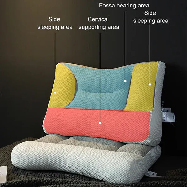 Orthopedic Neck Pillow for Comfortable Sleep - Ergonomic Support for Neck Pain Relief