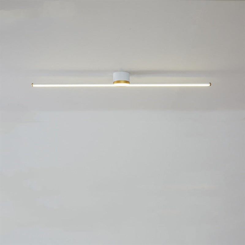 Sleek LED Ceiling Light - Modern Slim Linear Fixture for Contemporary Spaces