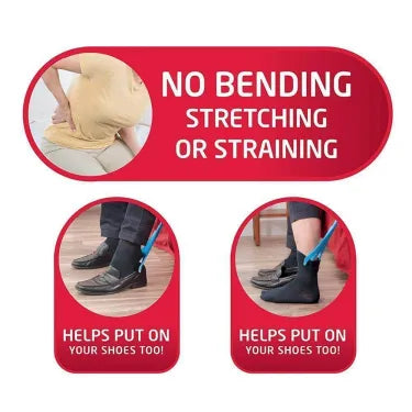 Compression Sock Aid Kit - Easy On, Easy Off Sock Helper for Effortless Wear