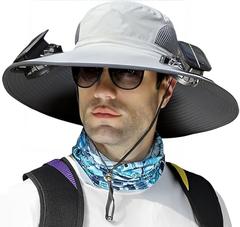 Men's UV Protection Sun Hat - Lightweight, Breathable, Adjustable Outdoor Cap