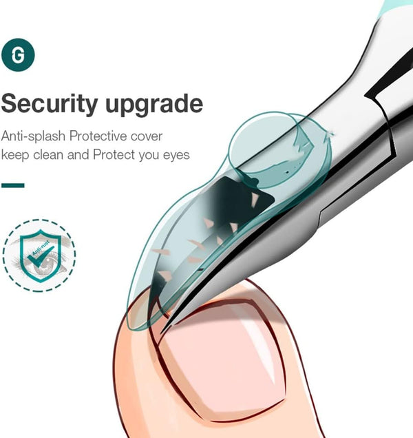 Premium Toenail Clipper for Seniors - Ideal for Thick and Ingrown Toenails | Ergonomic Design for Easy Grip & Precision Cutting