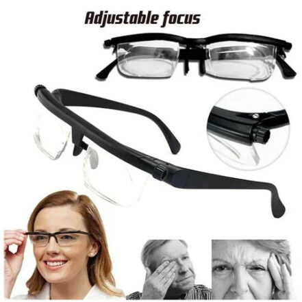 Adjustable Focus Glasses for Near and Far Sight - Customizable Vision Correction Eyewear*
