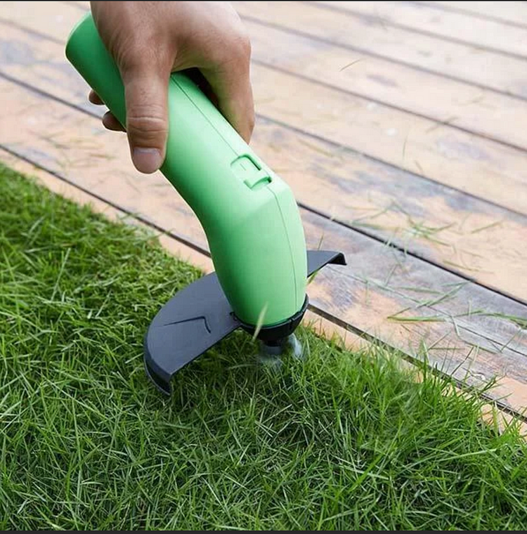 Cordless Mini Weed Wacker & Trimmer - Lightweight, Battery-Powered Lawn Care Tool for Effortless Weeding