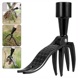 Premium Stainless Steel Adjustable Long Handle Detachable Weed Puller Tool - Ergonomic Design for Effortless Weeding
