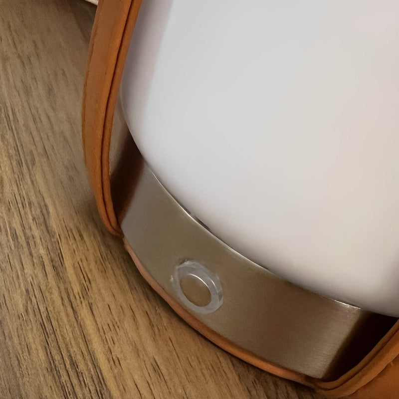 Stylish Modern Mid-Century Cordless Lantern Table Lamp - Perfect for Home Decor & Ambient Lighting