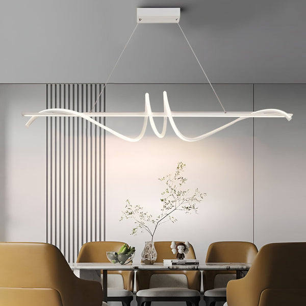 Nordic Creative LED Ceiling Chandelier - Stepless Dimming Kitchen Lighting Fixture