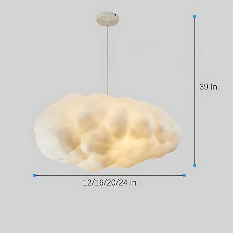 Modern Cloud-Shaped Pendant Light | Artistic Hanging Lamp for Kitchen Island & Home Decor