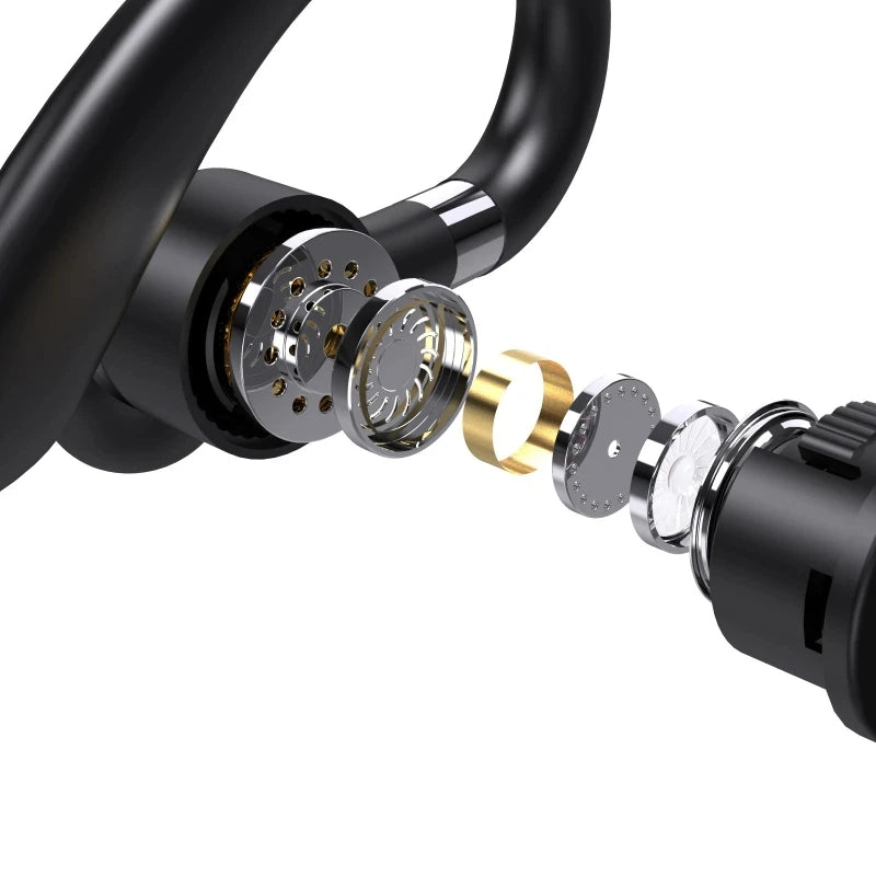 Trucker Dual Mic Wireless Bluetooth 5.1 Noise-Cancelling Headset | Earpiece with Superior Sound Quality & Comfort