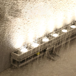 Linear Up LED Outdoor Wall Washer Light - Adjustable Landscape Lamp with Baffle for Enhanced Illumination