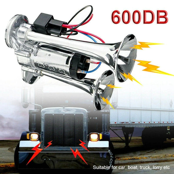 Super Loud Train Horn for Cars & Tracks - High Decibel Air Horn for Maximum Sound Output