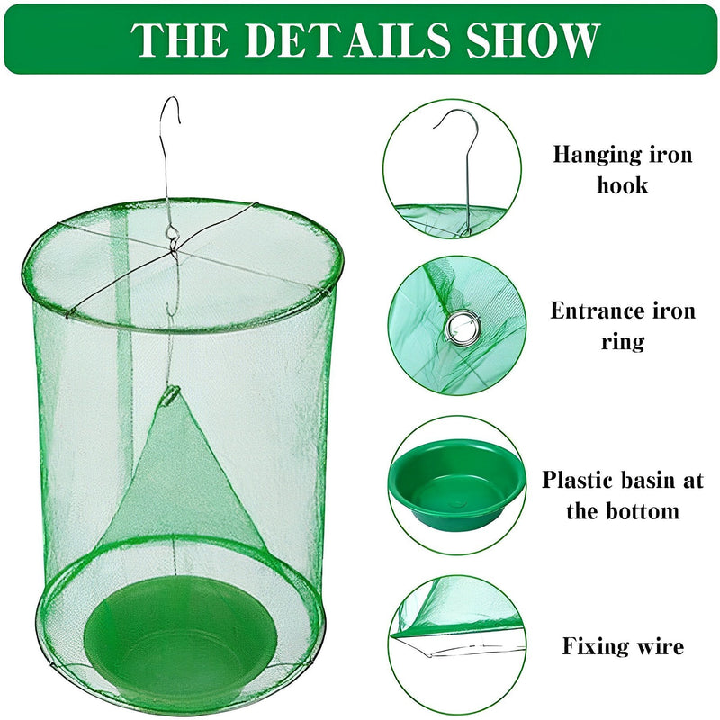 Effective Stable Fly Trap - Eco-Friendly Insect Control Solution for Farms & Stables