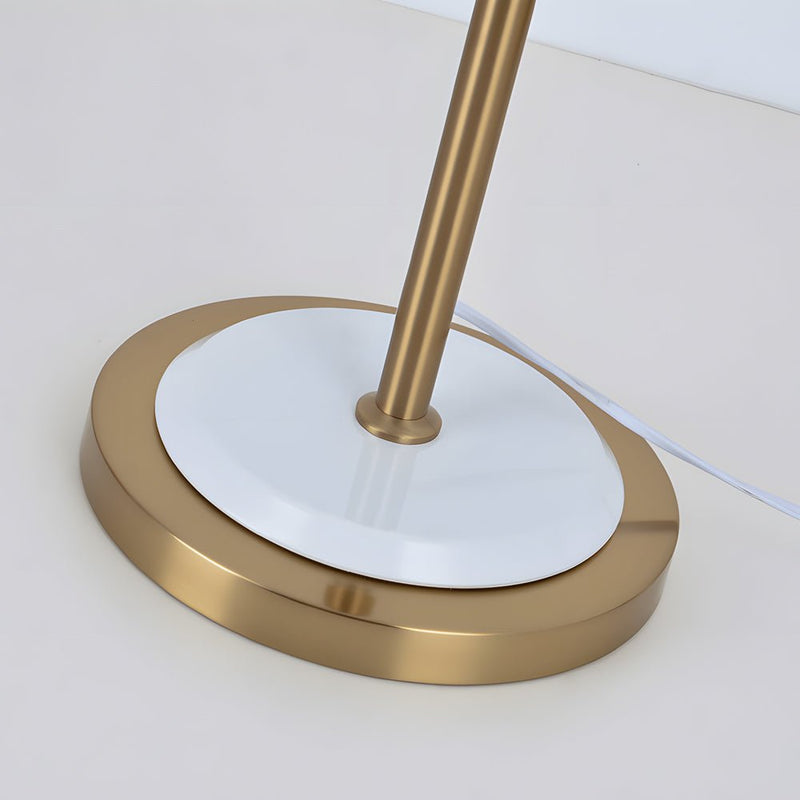 62-Inch Adjustable Metal Floor Lamp with 1-Bulb - Rotatable Reading Light for Living Room & Bedroom