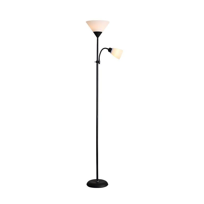 67-Inch Modern Torchiere Uplight Floor Lamp with Adjustable Sidelight - Stylish LED Lighting for Living Room, Bedroom, and Office