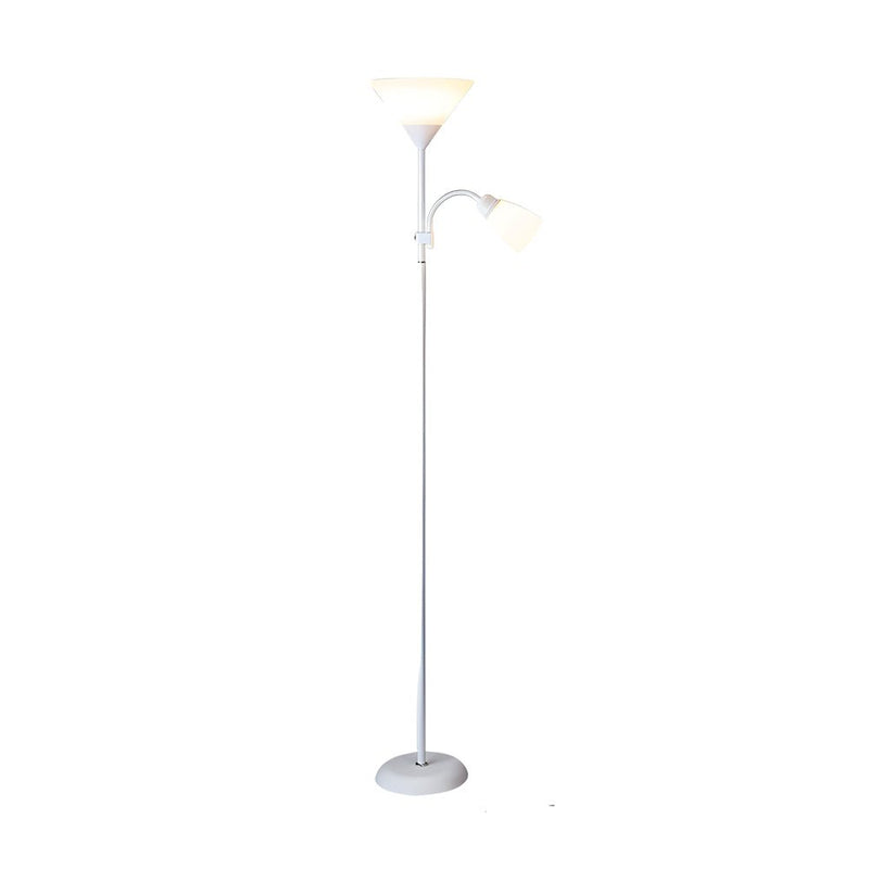 67-Inch Modern Torchiere Uplight Floor Lamp with Adjustable Sidelight - Stylish LED Lighting for Living Room, Bedroom, and Office