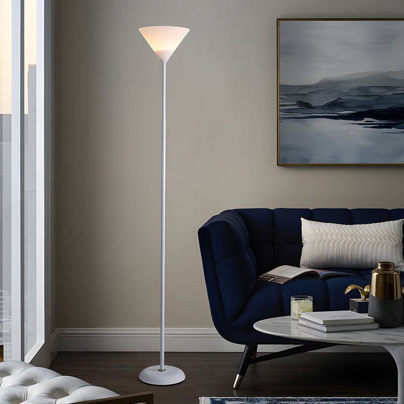 67-Inch Modern Torchiere Uplight Floor Lamp with Adjustable Sidelight - Stylish LED Lighting for Living Room, Bedroom, and Office