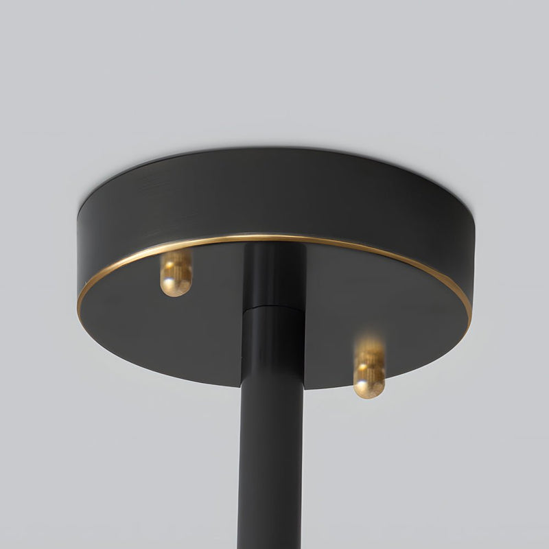 6/8-Light Dimmable Metallic Electroplated Glass Chandelier - Elegant Modern Lighting Fixture
