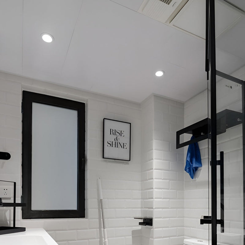 Modern Round Waterproof LED COB Recessed Ceiling Spotlight | Energy-Efficient Downlight for Home & Office