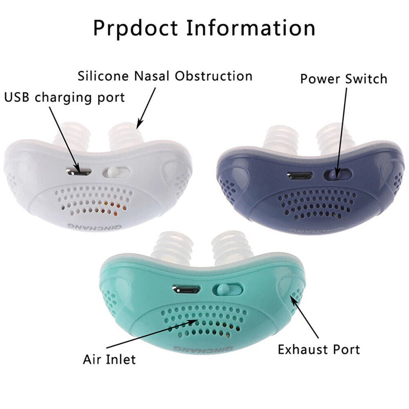 Portable Micro CPAP Sleep Apnea Machine - Travel-Friendly Anti-Snoring Solution | Compact CPAP Alternative
