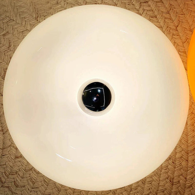 Modern Round Glass Wall Sconce Lamp - Stylish LED Lighting Fixture for Home Decor