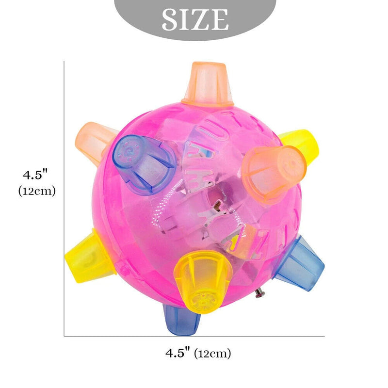 Interactive Jumping Activation Ball for Dogs - Engaging Toy for Active Play and Exercise