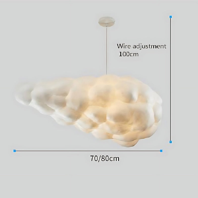 Modern Cloud-Shaped Pendant Light | Artistic Hanging Lamp for Kitchen Island & Home Decor