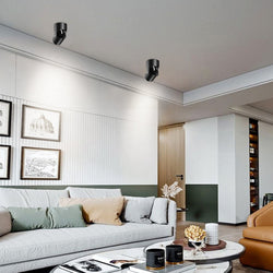 Adjustable Aluminum Round COB Modern Ceiling Spotlight | Versatile Downlight Fixture for Home & Office