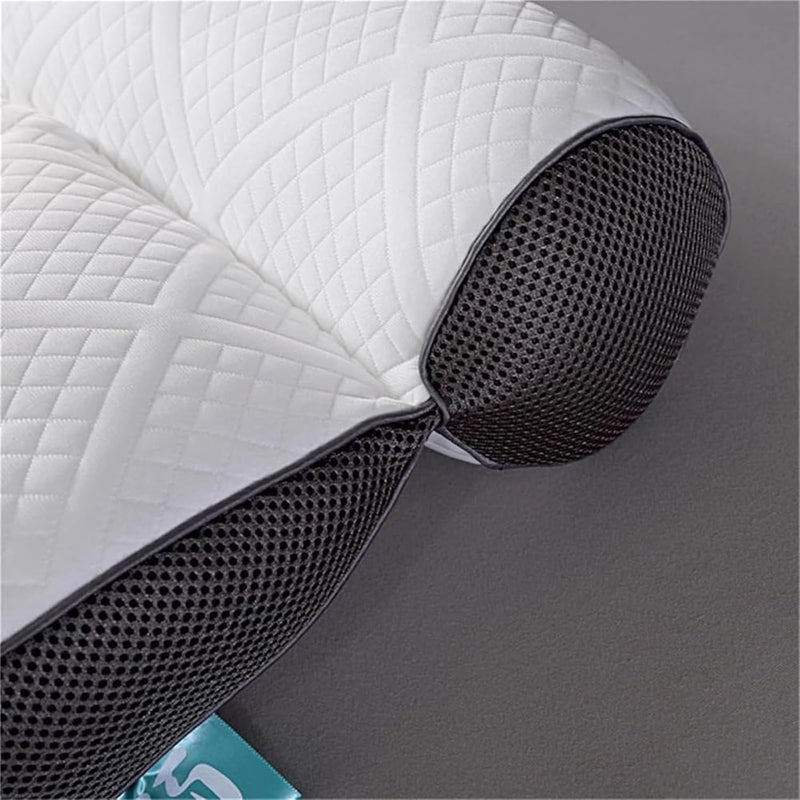 Ergonomic Goose Down Pillow - Cervical Support & Comfort for Enhanced Sleep Quality