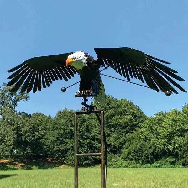 Whimsical Garden Art - Decorative Bird Patio Sculpture for Outdoor Decor