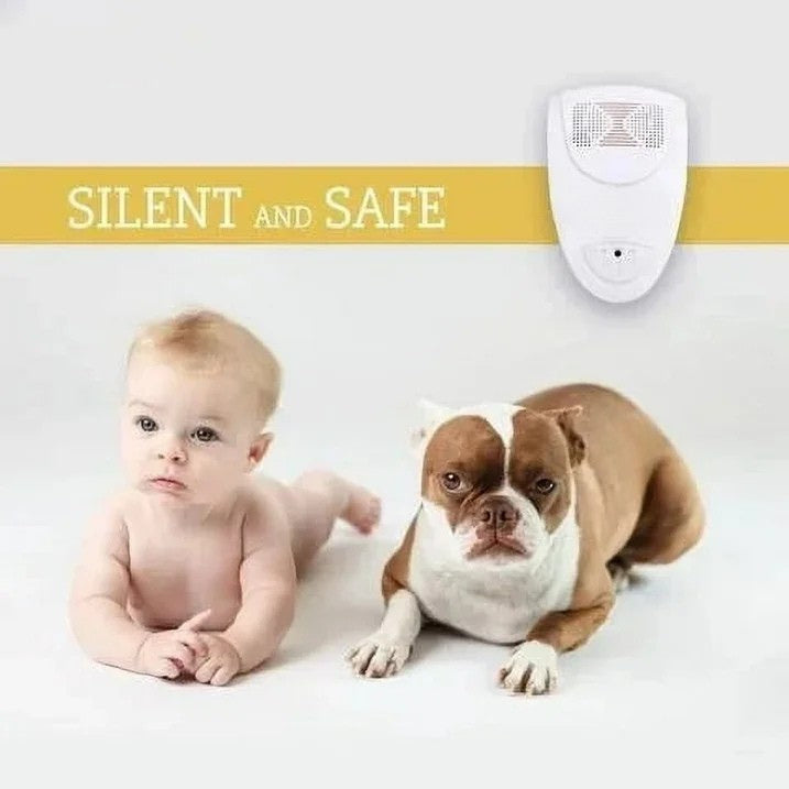 Ultrasonic Bed Bug Repeller - Fast-Acting Bed Bug Elimination in 48 Hours | Safe & Eco-Friendly Solution