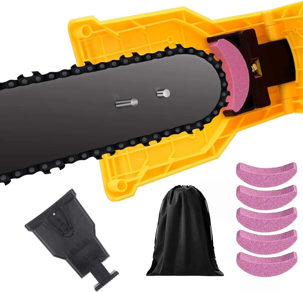 Professional Chainsaw Teeth Sharpener - Fast & Efficient Blade Sharpening Tool for Woodworking & Outdoor Use