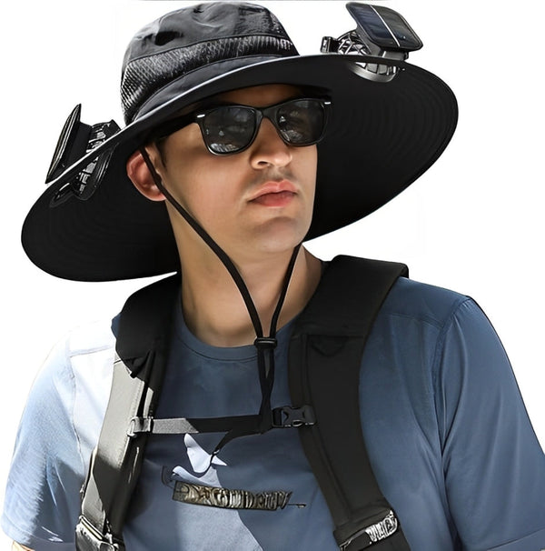 Men's UV Protection Sun Hat - Lightweight, Breathable, Adjustable Outdoor Cap
