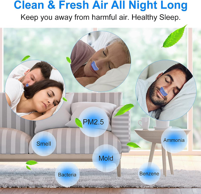 Portable Micro CPAP Machine for Sleep Apnea & Snoring Relief - Travel-Friendly CPAP Alternative