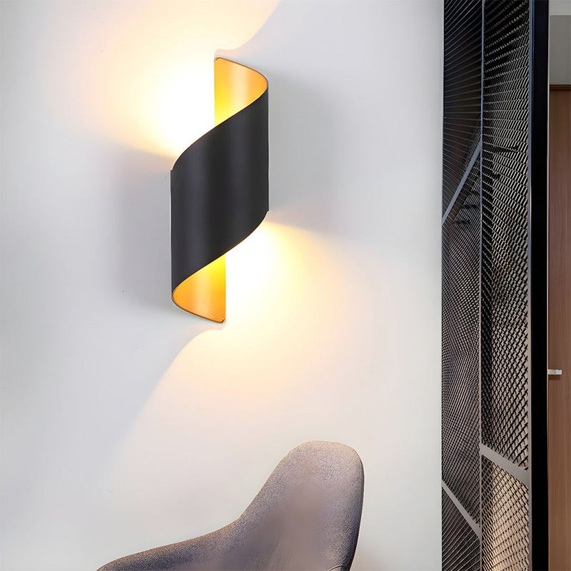Minimalist Aluminum LED Wall Light - Modern Design for Home & Outdoor Use