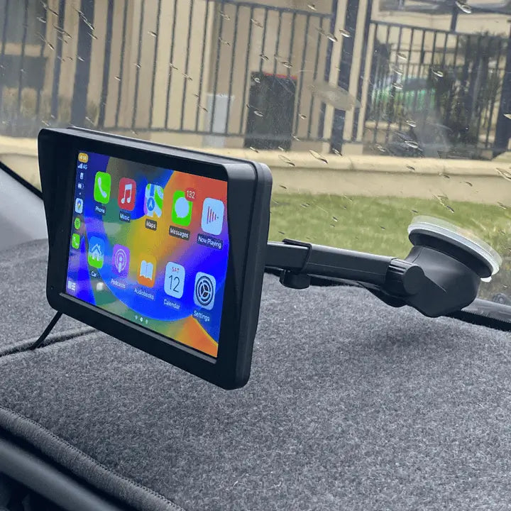 7" & 10.2" Touchscreen Car Display with Complimentary Rear View Camera - High-Resolution Vehicle Monitor
