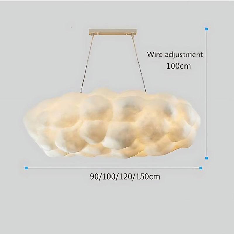 Modern Cloud-Shaped Pendant Light | Artistic Hanging Lamp for Kitchen Island & Home Decor