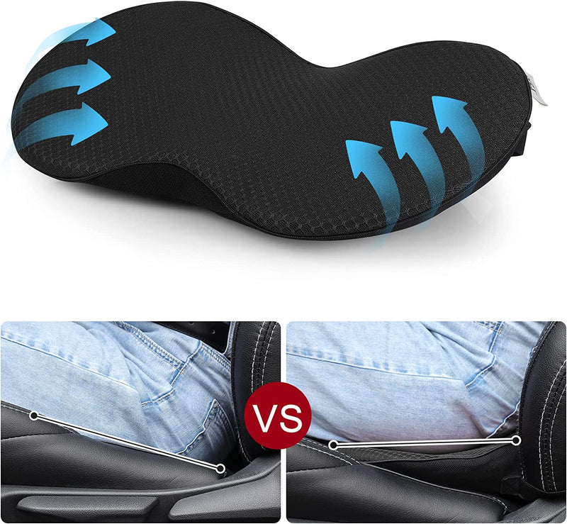 Ergonomic Car Seat Cushion for Short Drivers - Comfort & Support for Enhanced Driving Experience