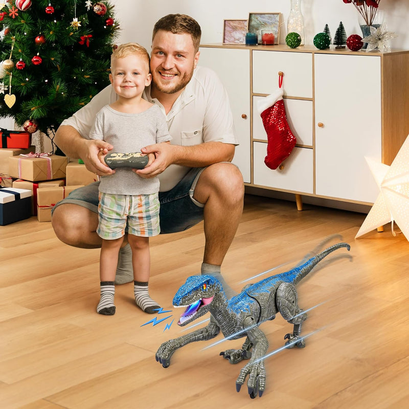 Remote Control Dinosaur Toy - Interactive T-Rex with Realistic Movements & Sounds - Perfect for Kids Ages 3+