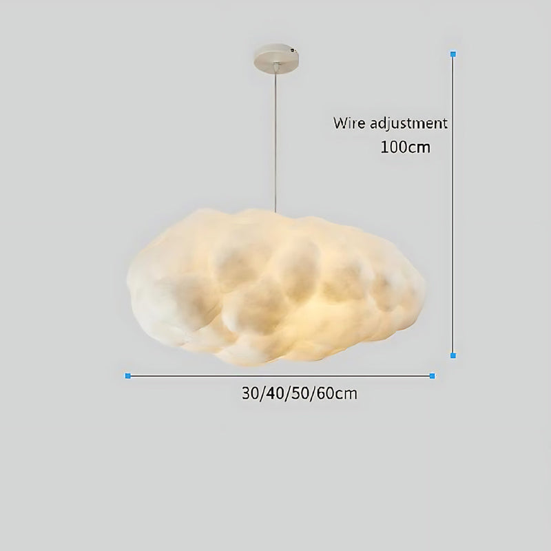 Modern Cloud-Shaped Pendant Light | Artistic Hanging Lamp for Kitchen Island & Home Decor