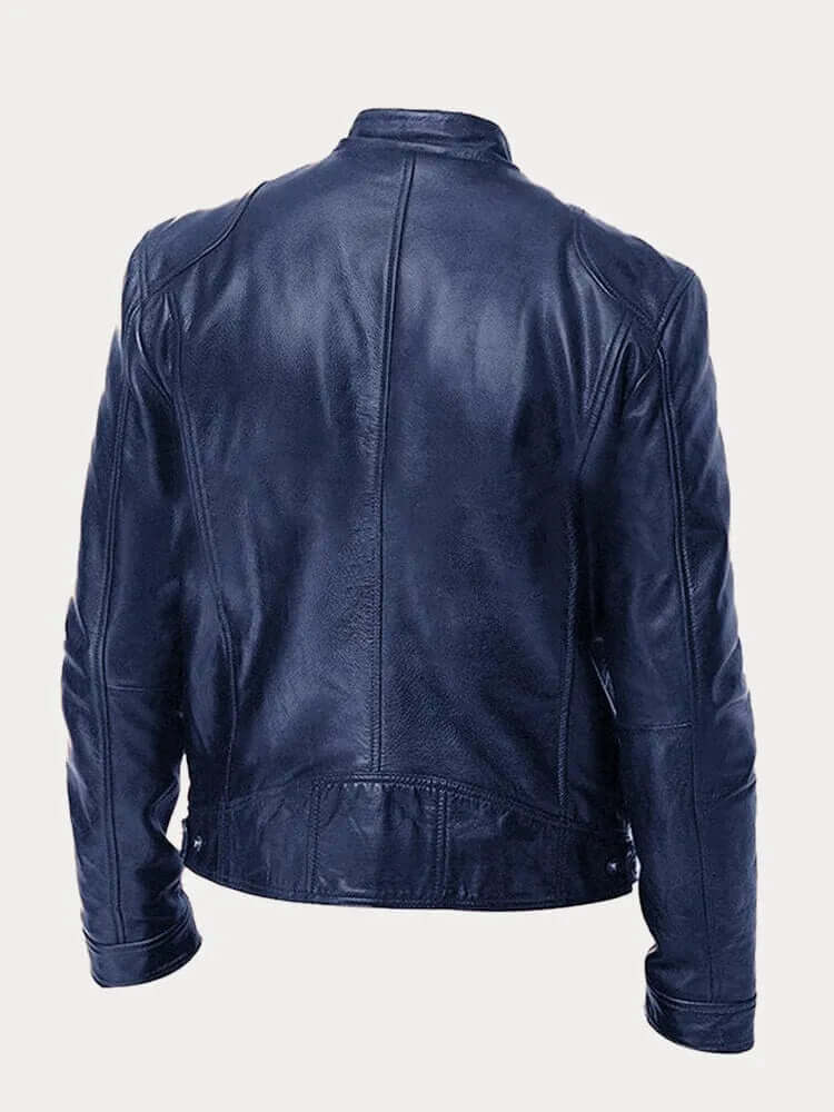 Men's Classic Genuine Leather Jacket - Stylish, Durable Outerwear for Year-Round Wear | Premium Quality Fashion Jacket