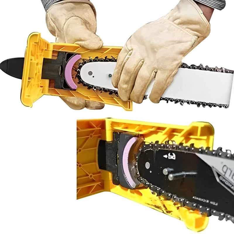 Professional Chainsaw Teeth Sharpener - Fast & Efficient Blade Sharpening Tool for Woodworking & Outdoor Use